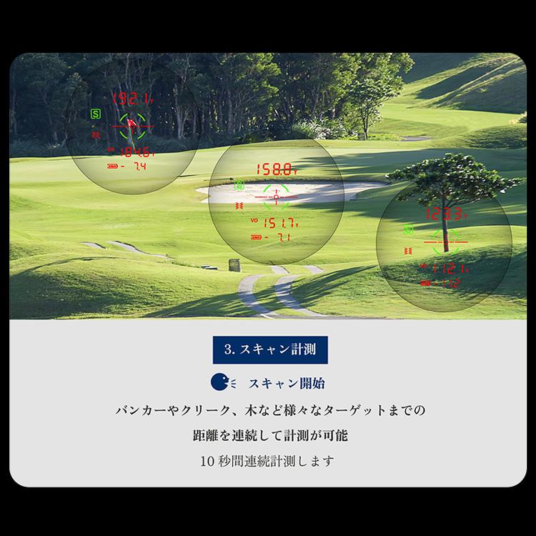 ショットナビ ゴルフ ボイス レーザー GR レオ プロ レーザー距離計 Voice Laser GR Leo PRO 2025モデルの画像