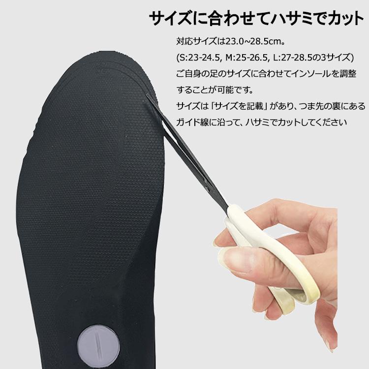 ショットナビ ゴルフ INSOLYIS 足圧分布計測スマートインソール Shot Navi 2025モデル_8