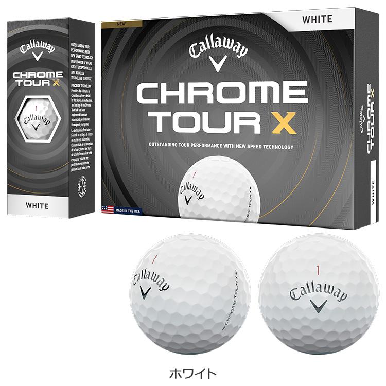 キャロウェイ(Callaway) ゴルフボール Callaway（キャロウェイ） クロムツアーX ゴルフボール 1ダース 12球