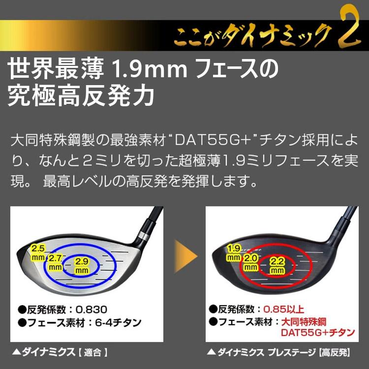 ワークスゴルフ ダイナゴルフ ダイナミクスプレステージ ドライバー