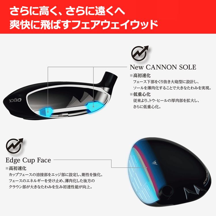 ダンロップ XXIO14 ゼクシオ フォーティーン フェアウェイウッド MP1400 カーボン 2026モデル_4