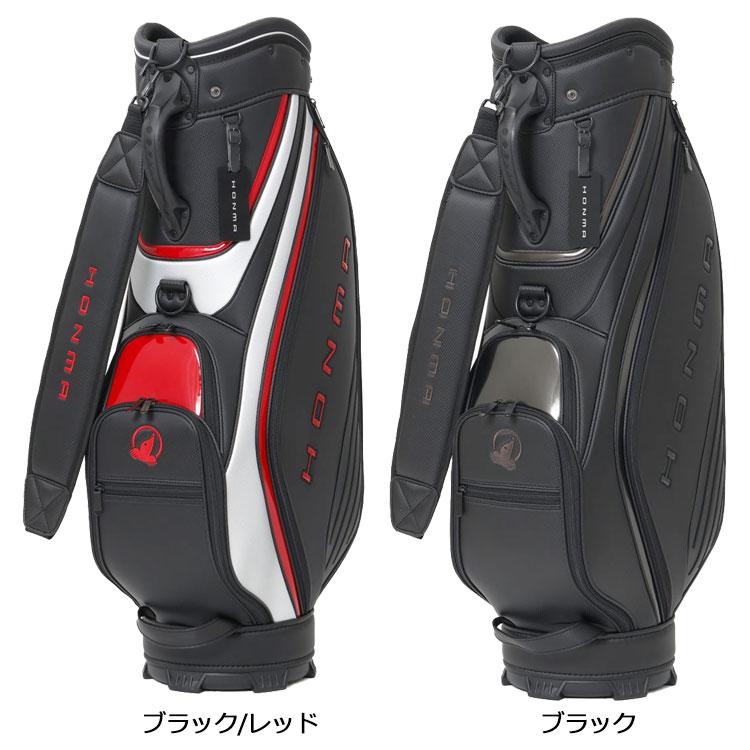 【未使用品】 HONMA ホンマ キャディバッグ ブラック HONMA GOLF（本間ゴルフ） ホンマ ゴルフ カートバッグ スポーツ