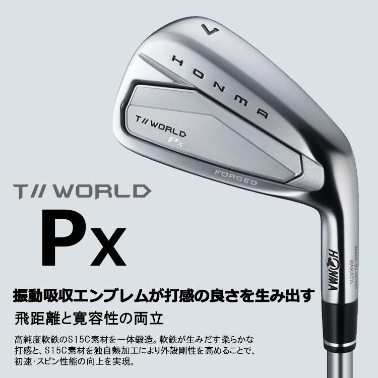 【6月19日発売 初回入荷分】 ホンマ ゴルフ T//WORLD Px 26 ツアーワールド フォージド アイアン 5本セット NS 950 neo 日本仕様 2026モデル_2