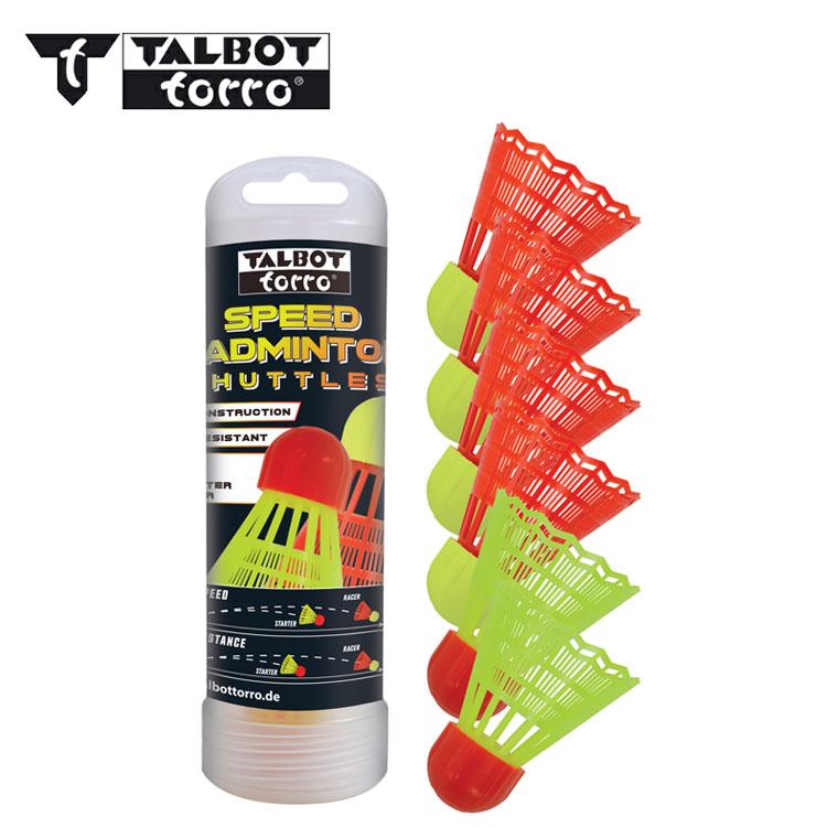 タルボット トロ スピード バドミントン シャトル Talbot-Torro Shuttles 6x 激安単価で タルボット トロ スピード バドミントン シャトル Talbot-Torro Shuttles 6x 激安単価で