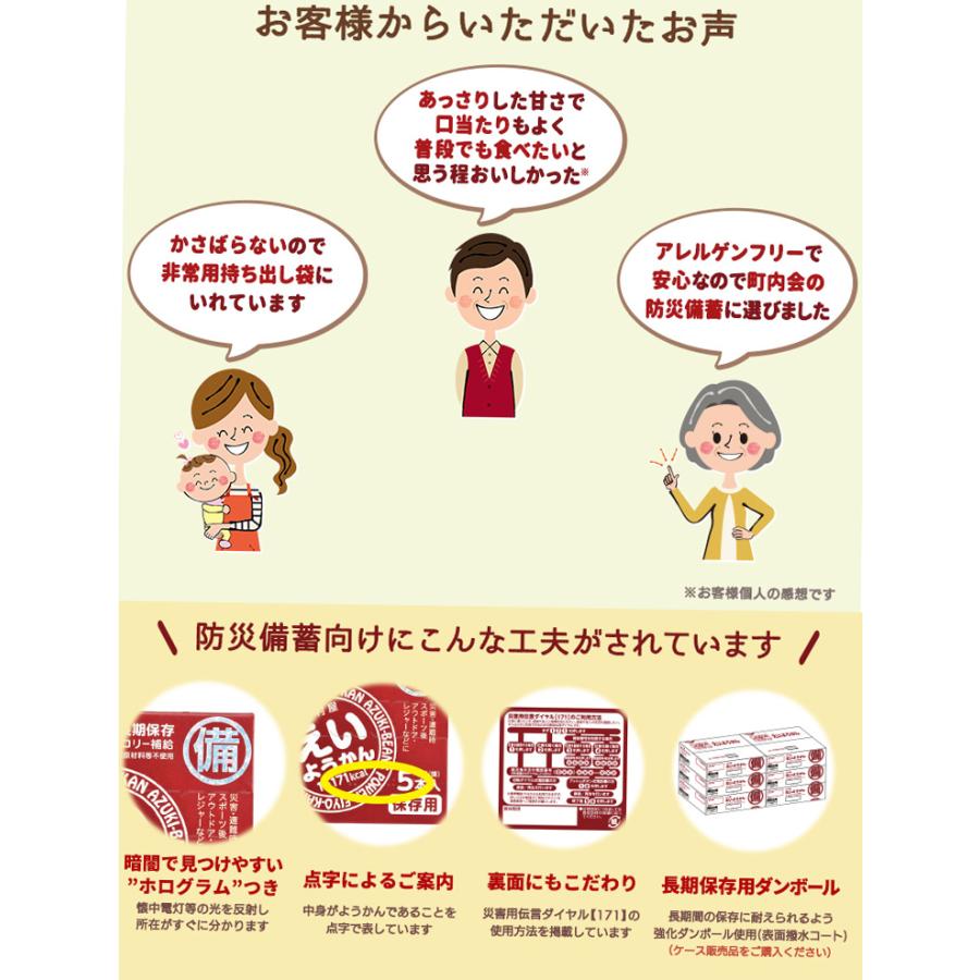 井村屋（imuraya） えいようかん 20箱セット まとめ買い 長期保存可能