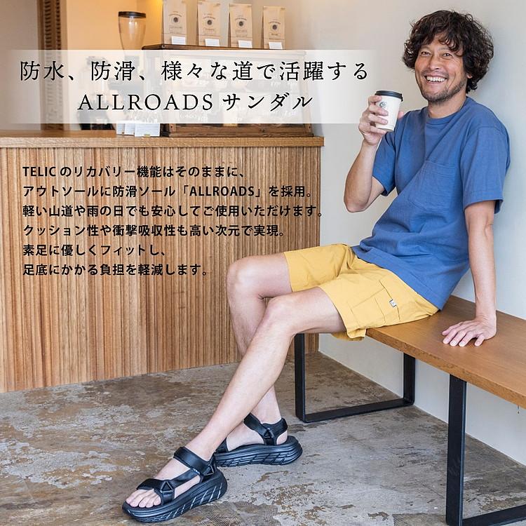 TELIC（テリック） リカバリーサンダル オールローズ-S1 レディース