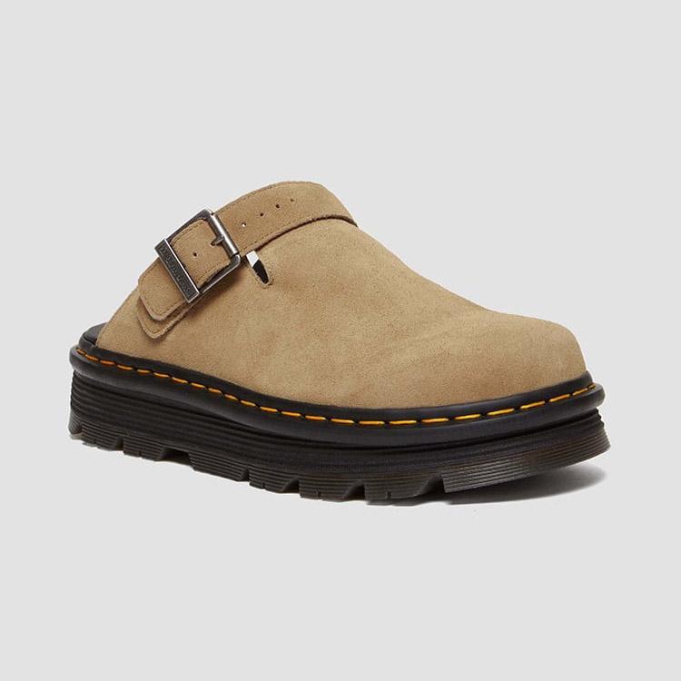 並行輸入品 ドクターマーチン Dr.Martens ZebZag Mule SLINGBACK SHOE SAVANNAH TAN 31737439 メンズ レディース ミュール シューズ