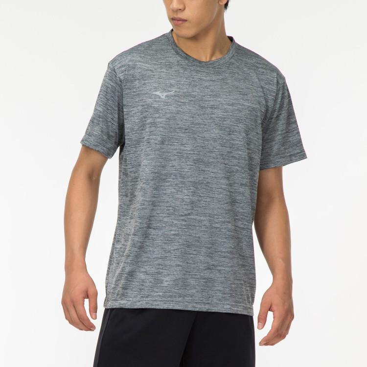 メール便送料無料 ミズノ MIZUNO ナビドライTシャツ(半袖/杢調) メンズ 32MA219004｜ezone