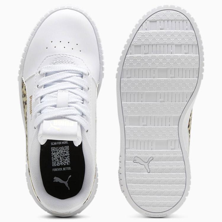 PUMA（プーマ） キャリーナ 2.0 アニマル PS 396987-02 ジュニアシューズ : イーゾーン スポーツ - 通販 ...