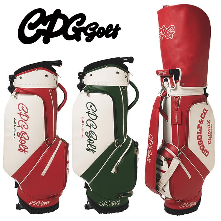 CPG GOLF バイカラー キャディバッグ 9.0型 2025秋冬 4519-25201