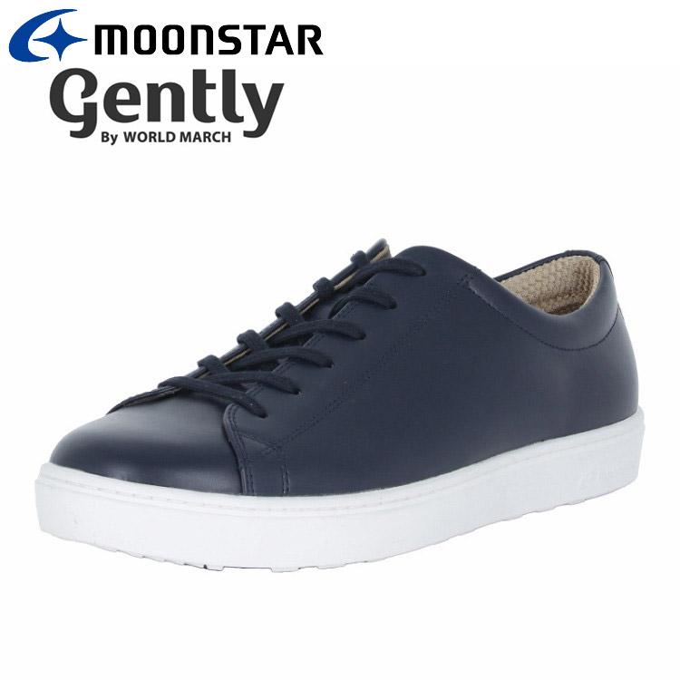 MoonStar（ムーンスター） GE107VG ネイビー 48500455 gently メンズ 