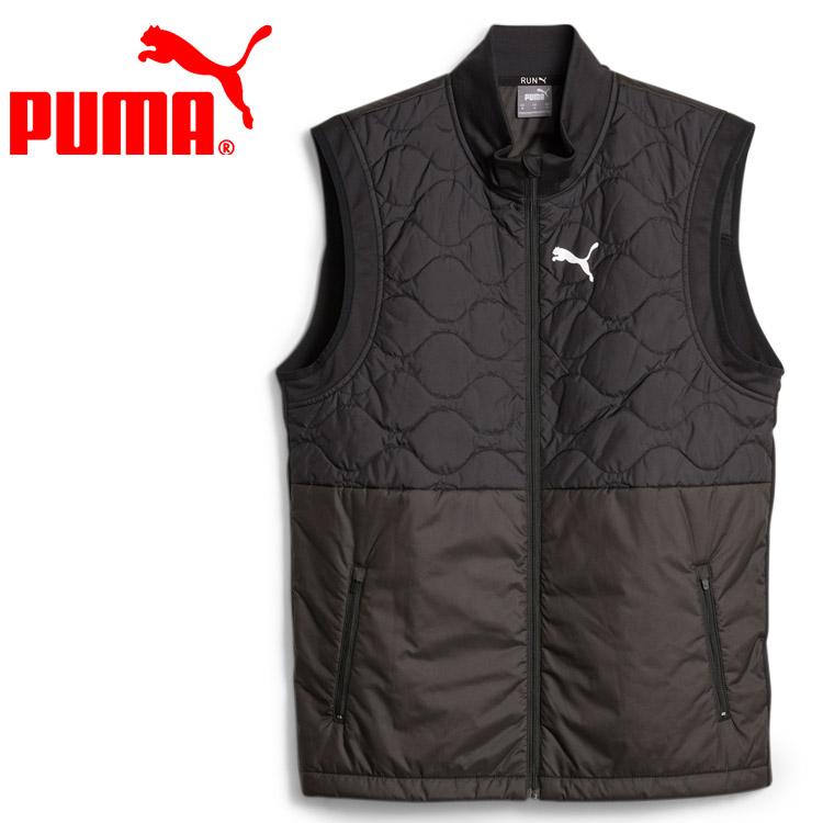 PUMA（プーマ） RUN CLOUDSPUN WRMLBL PADDED ベスト 524616-01 メンズ
