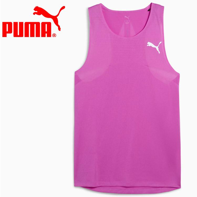 【Mset】 PUMA プーマ エリート ショートタイツ シングレットset PUMA（プーマ） RACEDAY ULTRASPUN シングレット メンズ 527214-89