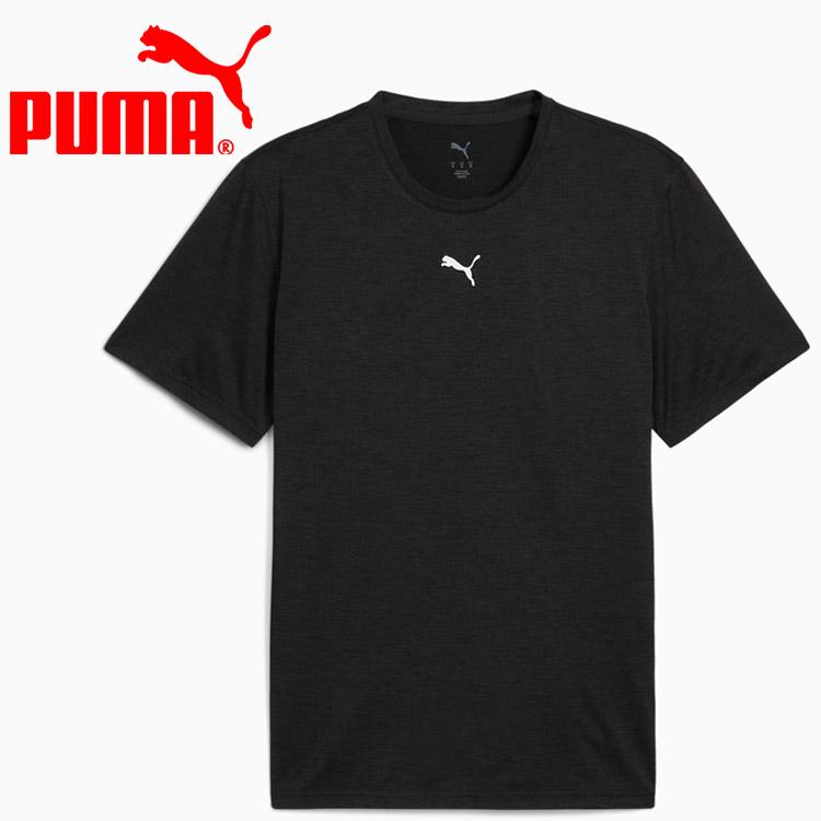 PUMA（プーマ） TAD ESSENTIALS HEATHER CHEST LOGO Tシャツ 527378-01