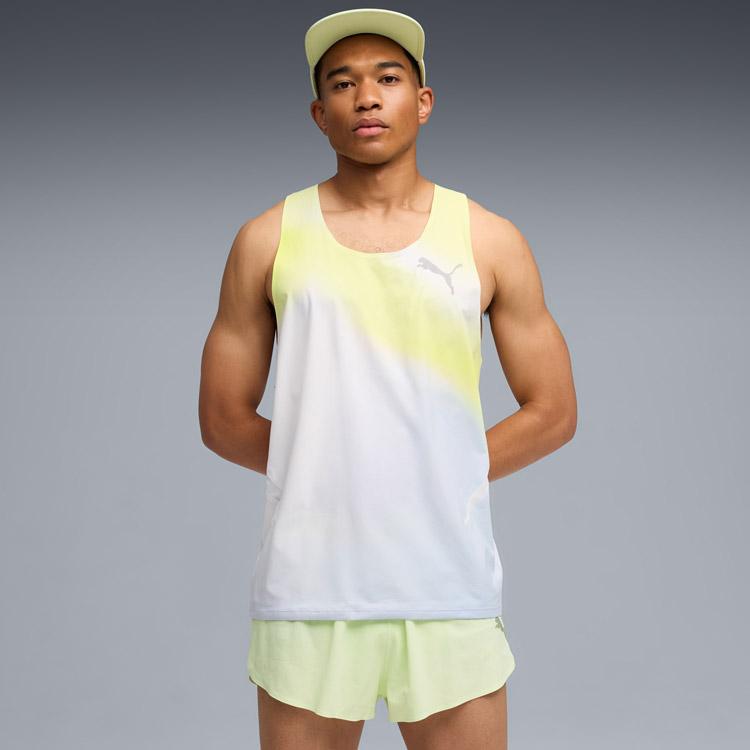 PUMA（プーマ） M LIGHTSPEED ULTRAWEAVE GRAPHIC シングレット 528564