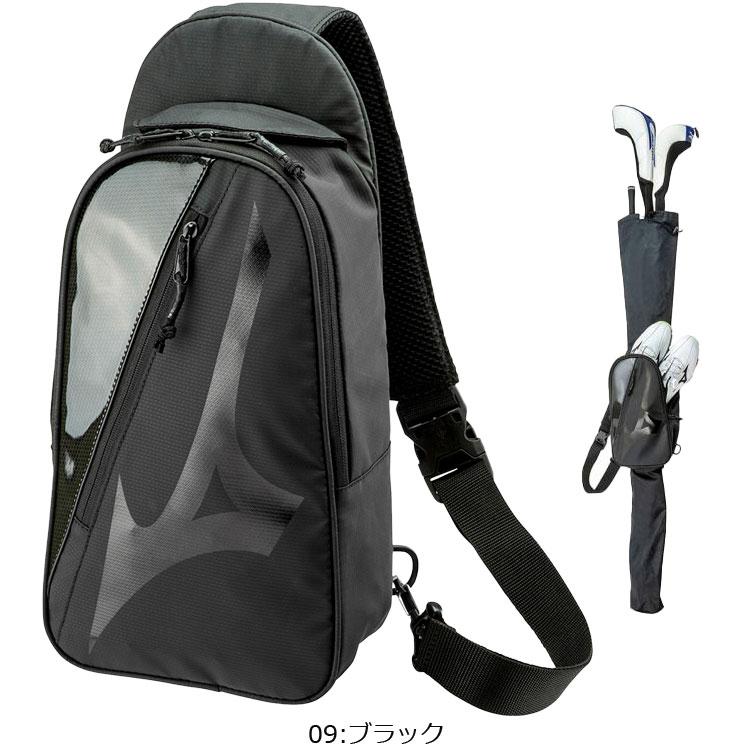 送料無料 ミズノ MIZUNO ゴルフ CASE KOJIRO クラブケース ボディバッグ 2wayバッグ 5LJK180100｜ezone｜02