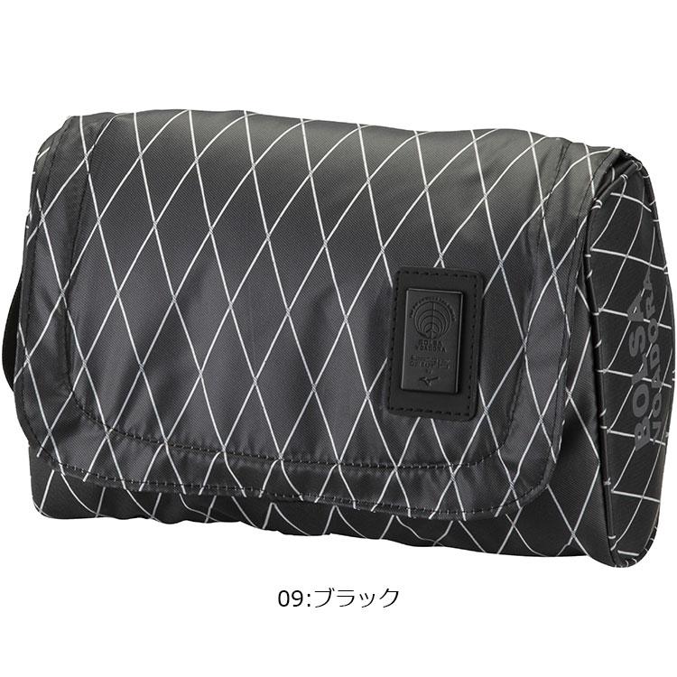 ミズノクラブ革ファスナーラウンドマルチポーチ