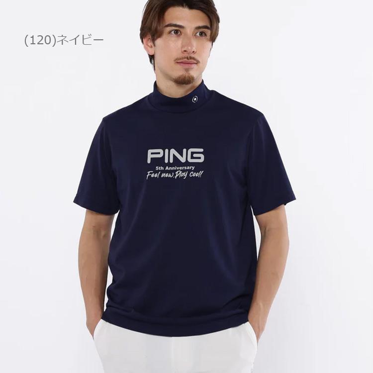 CPG GOLF 幾何学模様 ハイネックシャツ CPG GOLF 幾何学模様 ハイネックシャツ CPG GOLF 幾何学模様