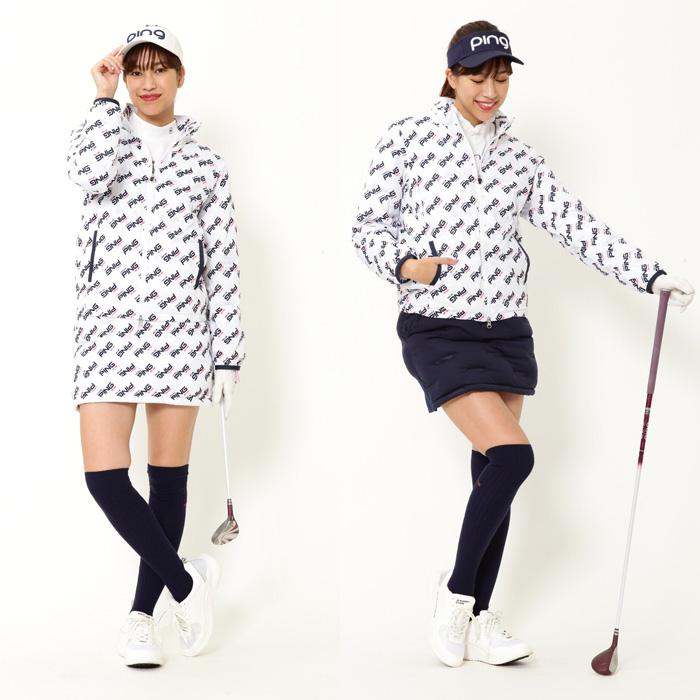 PING ピン 接結中綿ブルゾン縦横ストレッチ素材 ジャケット PING ピン 接結中綿ブルゾン縦横ストレッチ素材 ジャケット