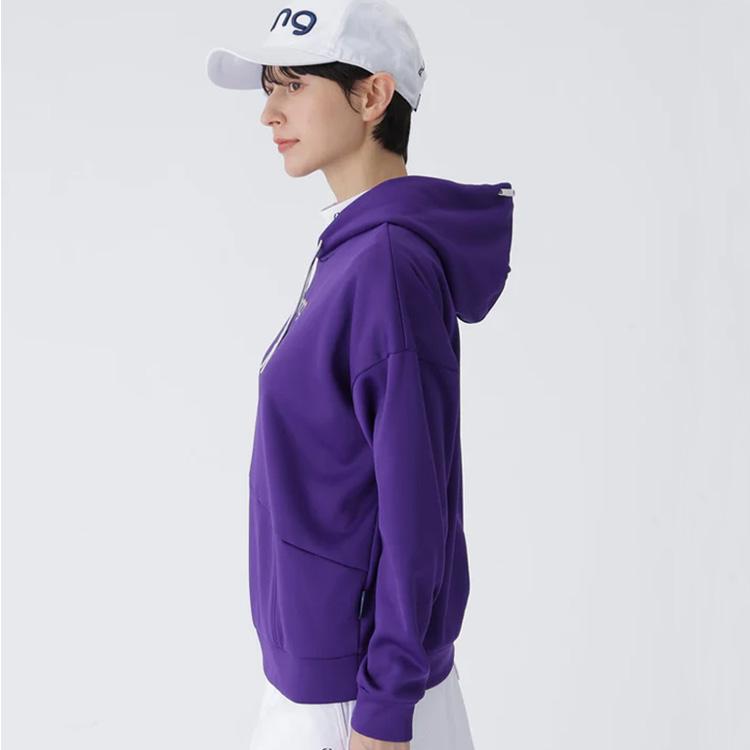 ピン PING アシンメトリーポケット カルイシ KARUISHI フーディー スウェット レディース 2025秋冬 ゴルフウェア 622-5262800 PING（ピン） アシンメトリーポケット カルイシ KARUISHI フーディー