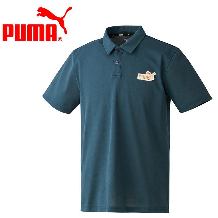 プーマ　ポロシャツ PUMA プーマ PPC ピケ ポロシャツ 674906-16 メンズ メール便