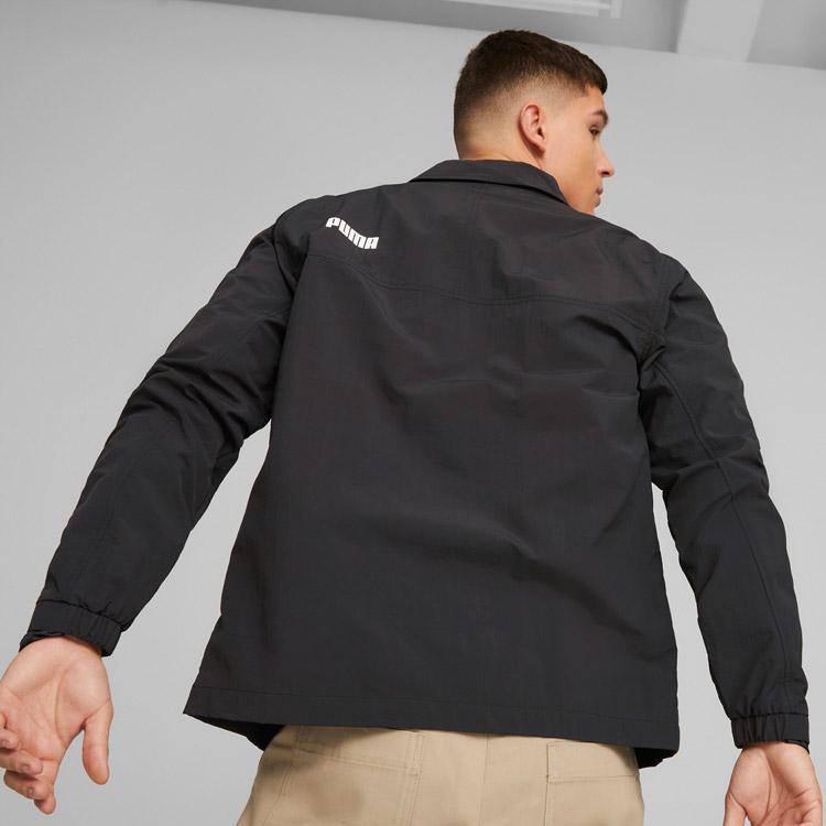 PUMA（プーマ） ウーブン コーチ ジャケット 675591-01 メンズ