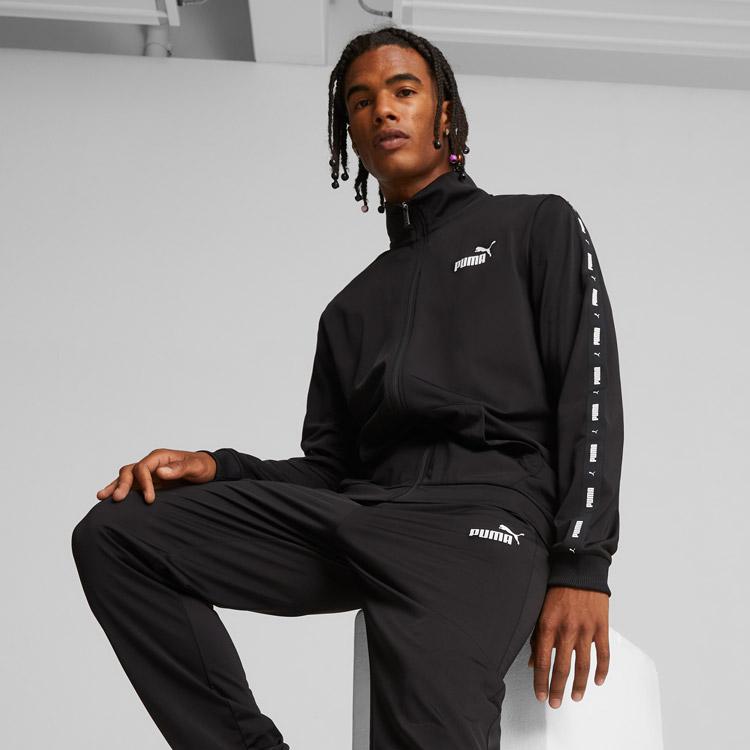 プーマ PUMA TAPE ポリ トレーニングスーツ 678476 上下セット PUMA（プーマ） TAPE ポリ トレーニングスーツ 678476-01 メンズ