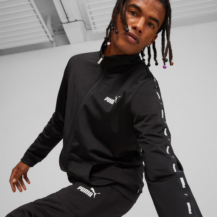 プーマ PUMA TAPE ポリ トレーニングスーツ 678476 上下セット PUMA（プーマ） TAPE ポリ トレーニングスーツ 678476-01 メンズ