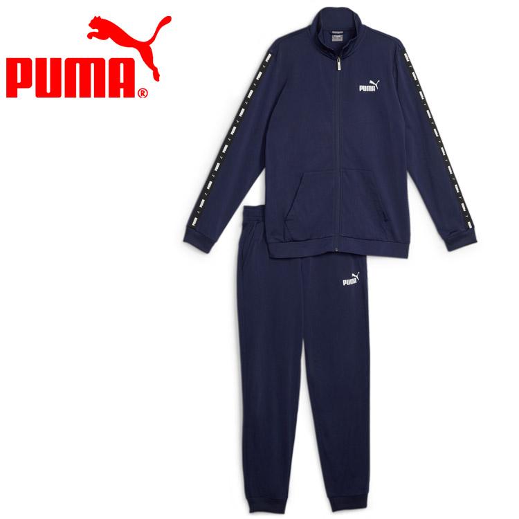 プーマ PUMA TAPE ポリ トレーニングスーツ 678476 上下セット PUMA（プーマ） TAPE ポリ トレーニングスーツ 678476-06 メンズ