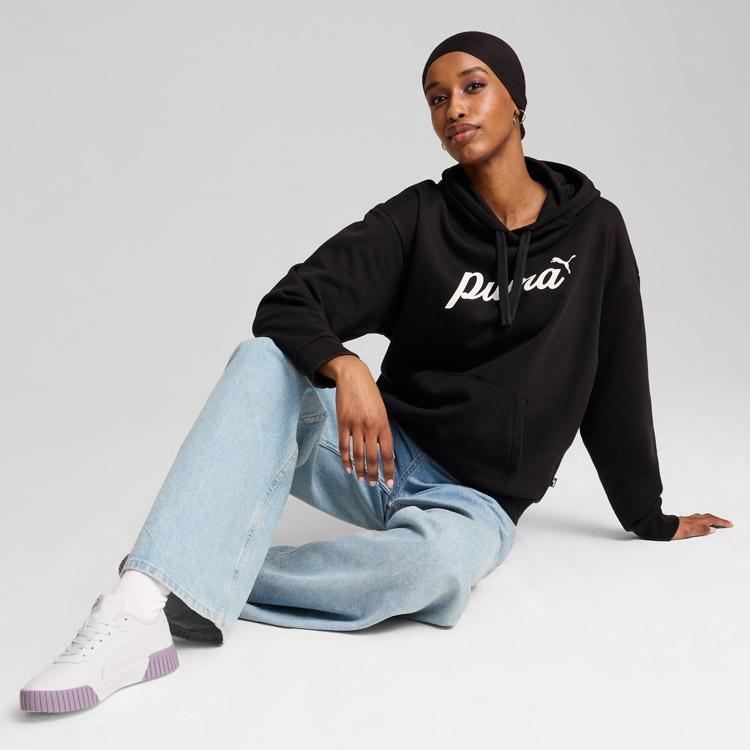 PUMA（プーマ） ESS+ Script フーディースウェット FL 684092-01