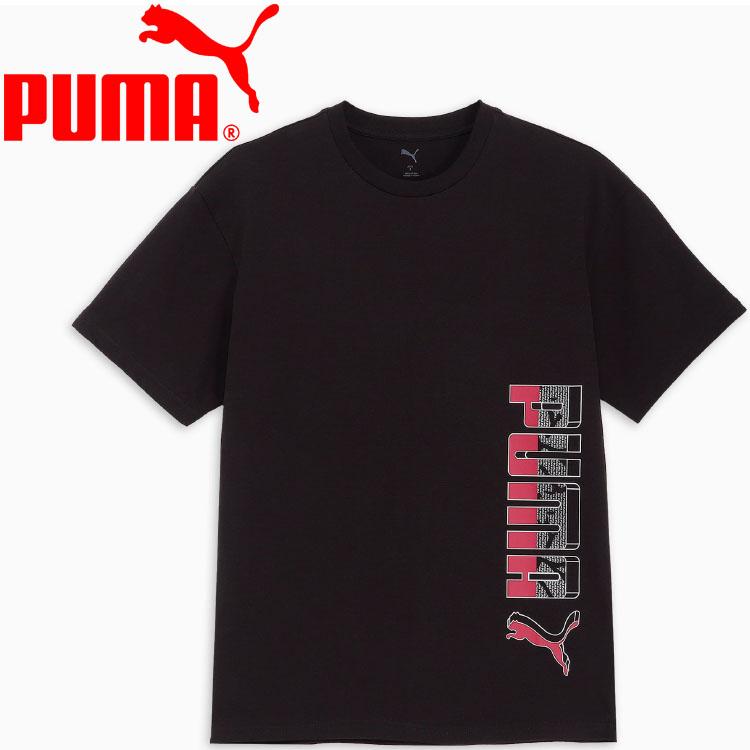 PUMA（プーマ） ESS LOGO LAB MX SS グラフィック Tシャツ 686868-01 メンズ : イーゾーン スポーツ ...