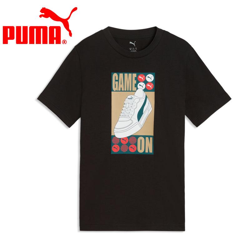 PUMA（プーマ） GRAPHIC スニーカー Tシャツ B 694217-01 ジュニア