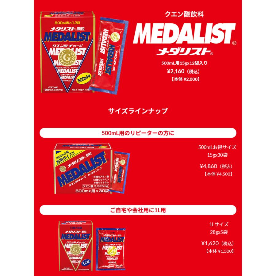 メダリスト 3箱セット 顆粒500ml用 30袋×3箱 お徳用 889064 冷たい水に 