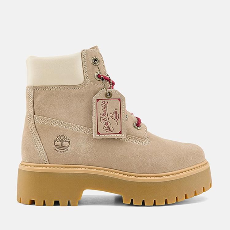 ティンバーランド Timberland ストーンストリート 6インチ ウォータープルーフ ブーツ レディース シューズ YEAR OF THE HORSE A2H3CET5の画像