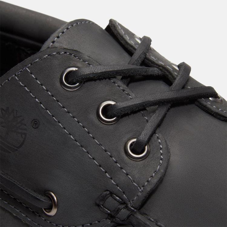 Timberland★オーセンティック ハンドソーン ボートシューズ 　ブラック Timberland（ティンバーランド） Timberland 3 eye Classic 3アイ 3eye