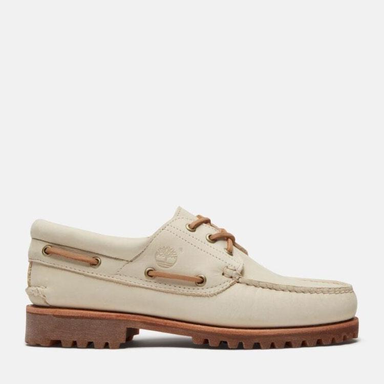 ティンバーランド Timberland 3 eye Classic 3アイ 3eye ラグ ハンドソーン ボート シューズ メンズ A2PDQEN7の画像