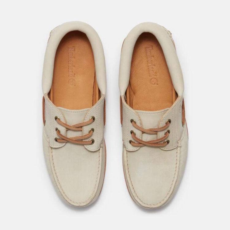 ティンバーランド Timberland 3 eye Classic 3アイ 3eye ラグ ハンドソーン ボート シューズ メンズ A2PDQEN7の画像