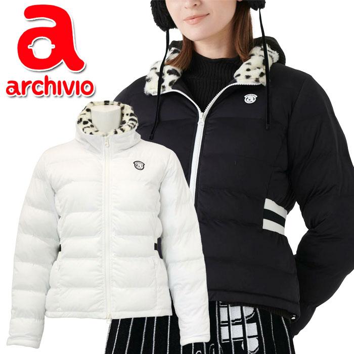 archivio アルチビオ 秋冬 ゴルフ ウエストリブ中綿ブルゾン