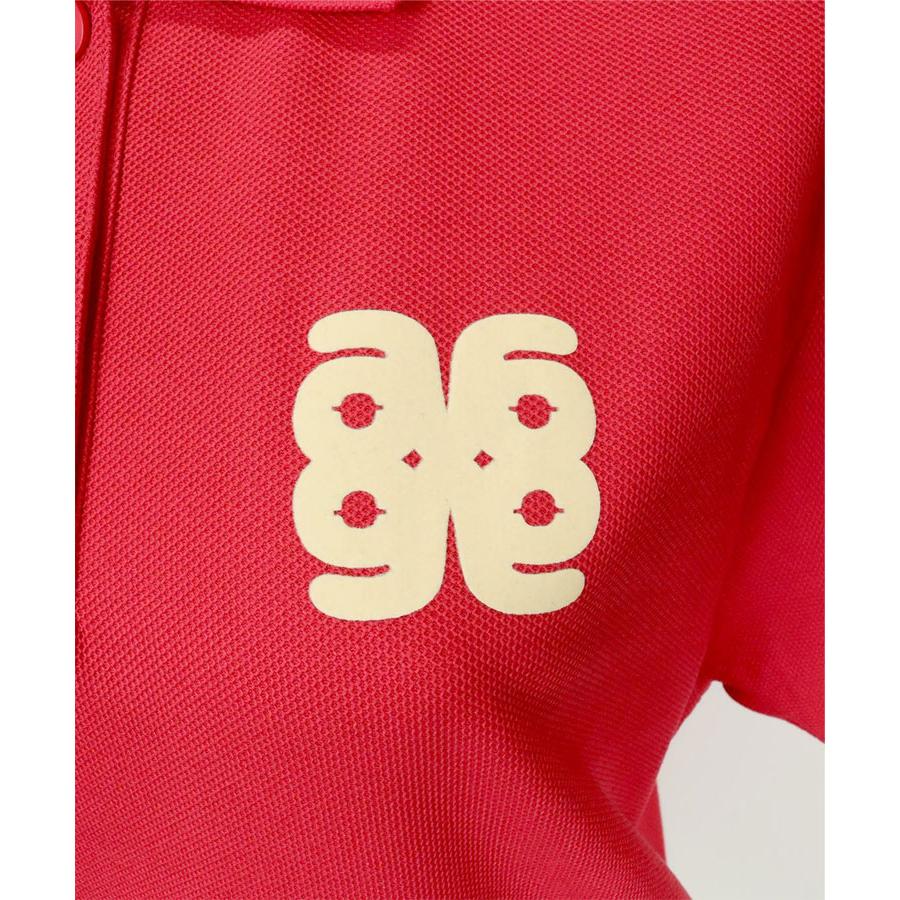 archivio（アルチビオ） 秋冬 ゴルフ UV速乾袖リボン半袖ポロシャツ