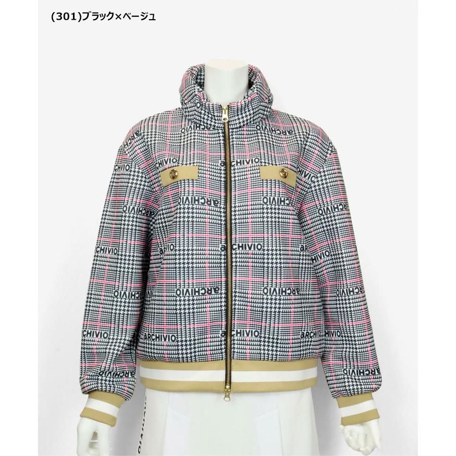 archivio（アルチビオ） 秋冬 ゴルフ スタンドカラーブルゾン