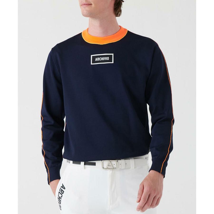 archivio（アルチビオ） 秋冬 ゴルフ コードラインニットプルオーバー