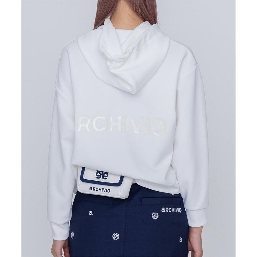 アルチビオ 春夏 ゴルフ ダンボールパーカー フーディー レディース A459314 archivio（アルチビオ） 春夏 ゴルフ ダンボールパーカー フーディー
