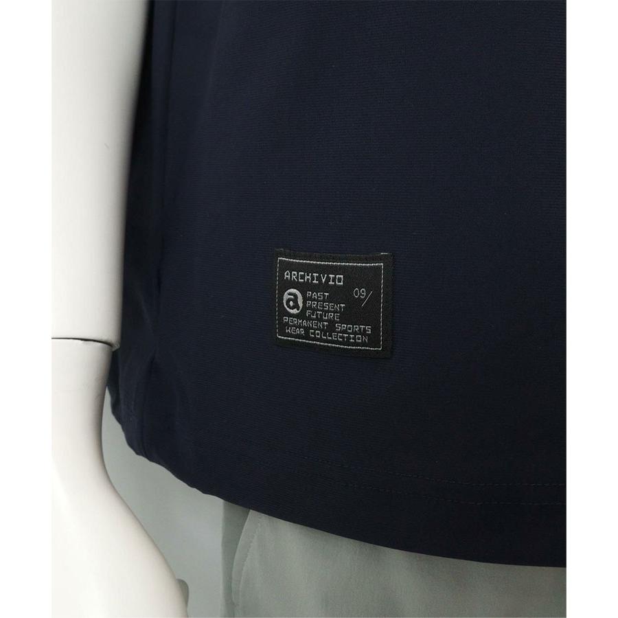 archivio（アルチビオ） 春夏 ゴルフ ロゴネック半袖プルオーバー 半袖