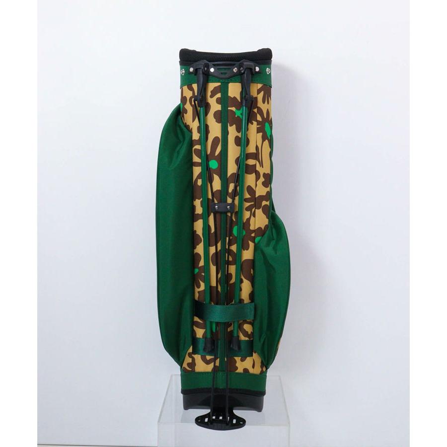 〜ゴルフバック　スタンドタイプ　豹柄〜 archivio アルチビオ 秋冬 ゴルフ スタンド式ヒョウ柄キャディバッグ 9