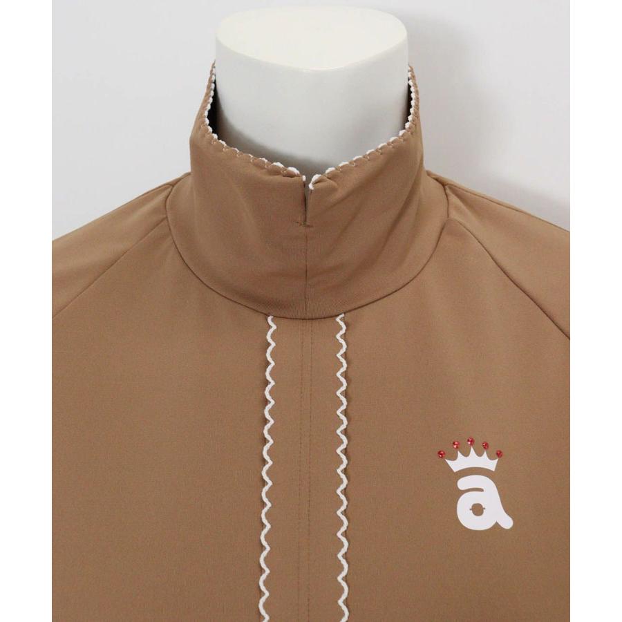 アルチビオ 秋冬 ゴルフ スカラップステッチ UV速乾プルオーバー 長袖 レディース A519806 返品不可_11