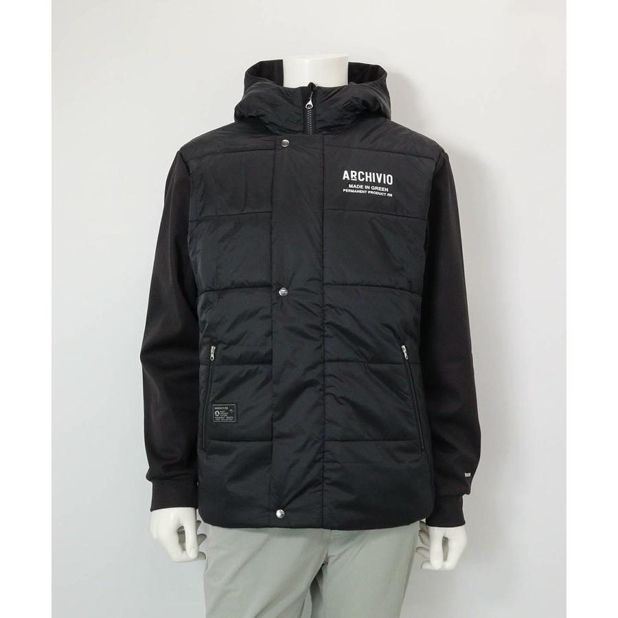 archivio（アルチビオ） 秋冬 ゴルフ 異素材切替中綿はっ水ブルゾン