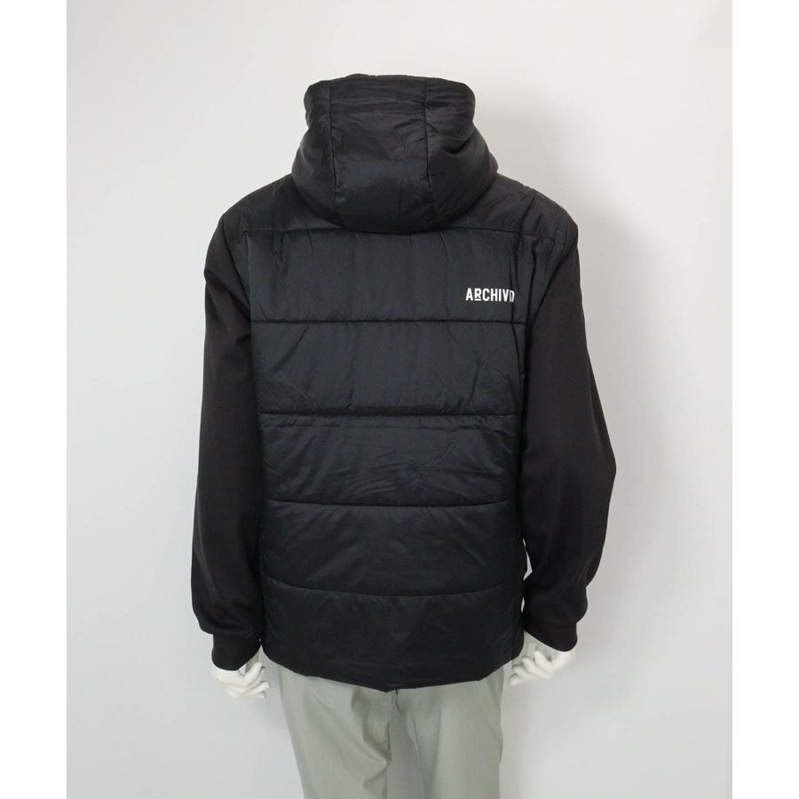 archivio（アルチビオ） 秋冬 ゴルフ 異素材切替中綿はっ水ブルゾン