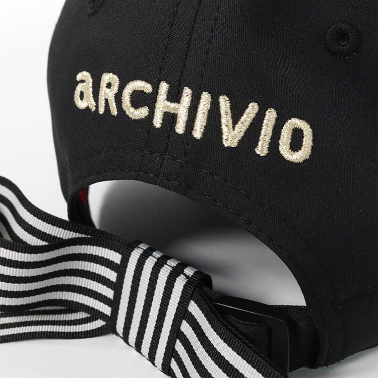 archivio（アルチビオ） ボーダーリボン撥水キャップ レディース 2026