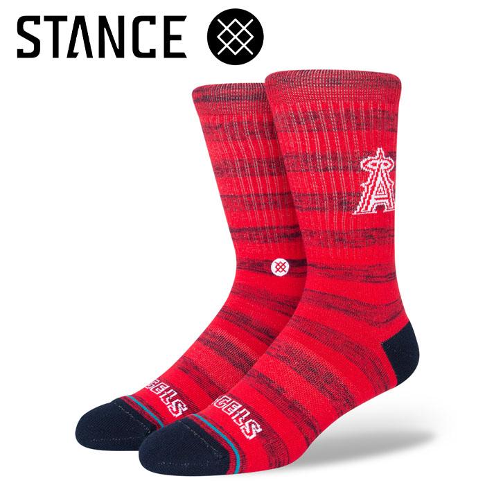 STANCE（スタンス） ANGELS TWIST CREW A556A22ANGRED ソックス 靴下
