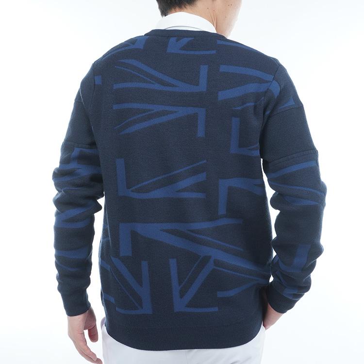 Admiral Golf（アドミラルゴルフ） UJジャガード クルーネックセーター